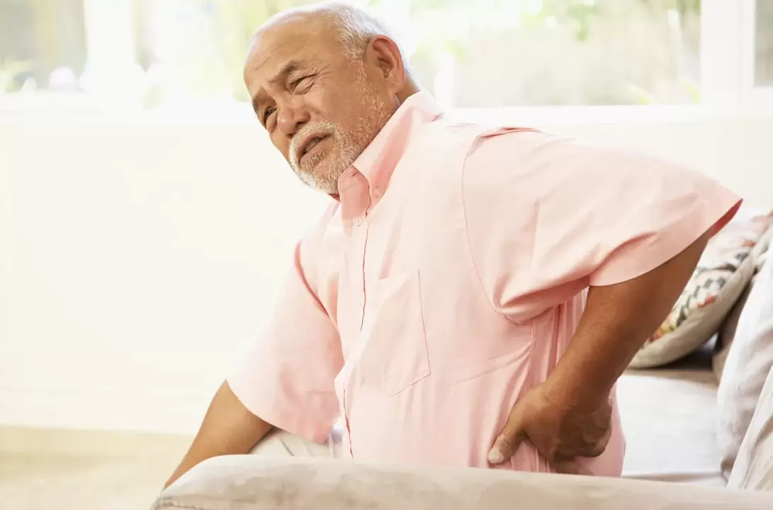 dor nas costas com osteocondrose lombar