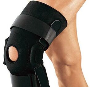 Em caso de artrose, é necessário fixar a articulação do joelho doente com uma órtese